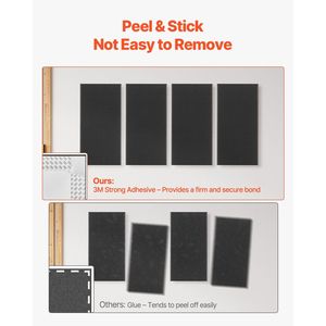 4 Pannelli Acustici Autoadesivi in Fibra di Vetro, Spessore 2 Pollici, 23,6 X 11,8 Pollici, Assorbenti Acustici per Casa o Ufficio - Product Image 3