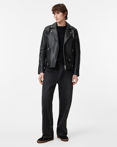 Veste en cuir sur mesure pour homme, cuir véritable de qualité supérieure, veste de moto tendance, service d'échantillonnage disponible - Product Image 1