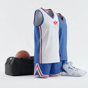 Uniforme de Baloncesto Personalizado al por Mayor, 100% Poliéster, Alta Calidad, Suave y Transpirable, Servicio OEM, Colores Resistentes a la Decoloración - Product Image 4