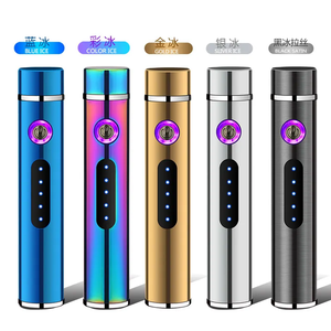 Eco-Friendly type-c charging Gift box packaging Windproof Cigarette Lighter Wholesale Electronic Lighter Custom logo - Product Image 1