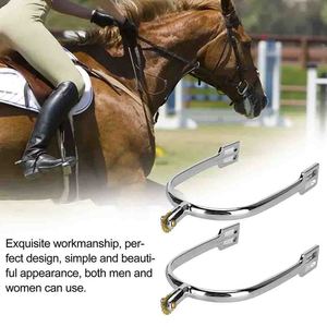 Espuelas de Equitación de Alta Calidad para Botas de Vaquero, Acero Inoxidable, Personalización Aceptada, Color Sólido - Product Image 3