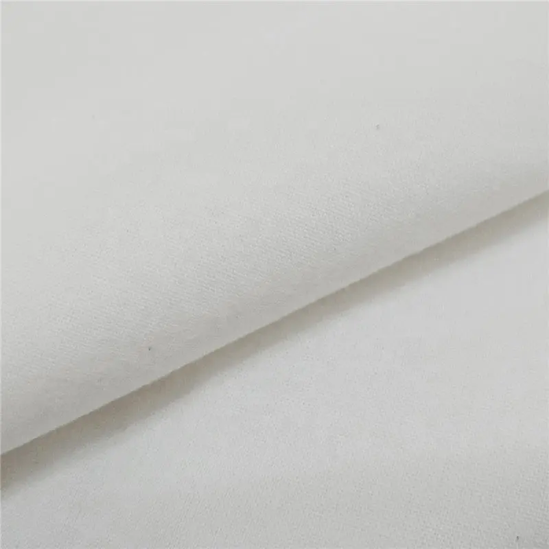 Tessuto in Twill di cotone testurizzato diagonale bianco sbiancato fabbrica 40S 200TC