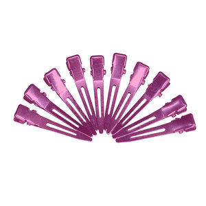 Pinces à cheveux en métal de qualité supérieure, petites pinces à cheveux en acier inoxydable, pinces de sectionnement pour extensions de cheveux, accessoires de coiffure pour salon - Product Image 3