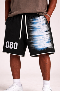 OEM Service Wholesale Distress Custom Design <b>Men</b> Cotton <b>Shorts</b> New Arrival Private Label <b>Men</b> <b>Black</b> <b>Shorts</b> - Product Image 5