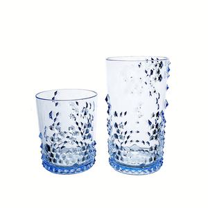 Vaso de whisky de cristal fino punk de plástico sin BPA - Product Image 1