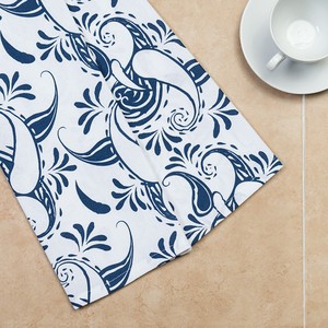Serviette de cuisine carrée imprimée en coton 100% tissé, écologique, lavable en machine - Product Image 4