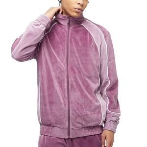 2026 nouveau design personnalisé velours survêtements plaine survêtements hommes velours survêtements - Product Image 2