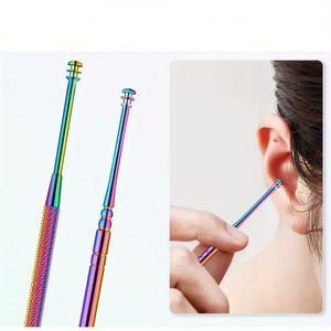 Juego de Herramientas para Limpiar Cera de Oídos, Kit de Higiene de Acero Inoxidable para el Cuidado de la Belleza, Herramienta para Limpiar Cera de Oídos - Product Image 4