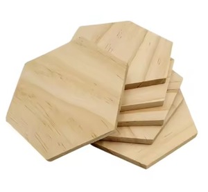 Luxury Wooden <b>Coaster</b> Set Decorative <b>Drink</b> <b>Coasters</b> for Tea Coffee Cups Dining Table Home Kitchen Decor - Product Image 4