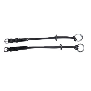 Genuine Leather Gag Pieces Premium Horse Tack Equestrian Riding Equipment - Product Image 1