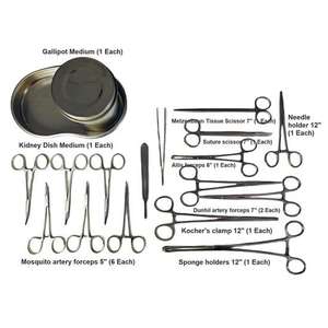 Juego de Instrumentos Quirúrgicos Manuales de Acero Inoxidable con Certificación CE y Esterilización a Alta Temperatura - Product Image 5
