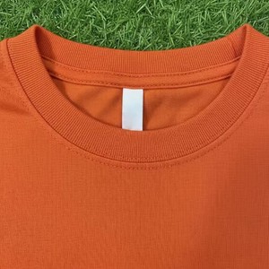 High Quality Low MOQ 220gsm 100% Cotton <b>T</b>-<b>Shirt</b> Heavy Weight <b>Oversize</b> <b>T</b>-<b>Shirt</b> Custom Blank <b>Plain</b> Plus Size Men's <b>T</b> <b>Shirts</b> - Product Image 3