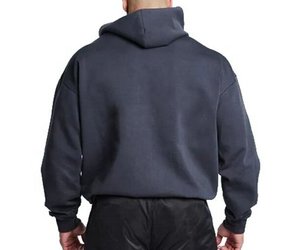 Sweat-shirts à capuche surdimensionnés pour hommes de haute qualité, imprimés sur mesure, en molleton de coton, pour les marques de mode et les collections streetwear - Product Image 2