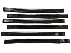 Banda de cejas de canal vacío de cuero de calidad superior para caballo de 6MM con todos los tamaños, formas y colores para montar a caballo Producto... - Product Image 4