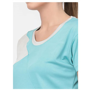 T-shirt décontracté ample à manches courtes pour femme, hauts d'été à motif imprimé, vêtements pour femme de qualité OEM bon marché - Product Image 4