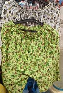 ชุดเสื้อเชิ้ตผ้าฝ้ายและกางเกงขาสั้นสไตล์ลำลองโบฮีเมียนฮิปปี้ ลายเรียบ เอวยางยืด ผ้าไม่ยับ ระบายอากาศได้ดี - Product Image 2