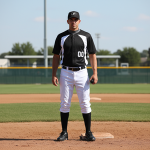 Customizable 100% Polyester Summer Baseball Jersey <b>Set</b> Breathable Quick Dry Uniform with Printed Team Logo and Number - Product Image 6