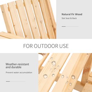 Divanetto da Giardino in Legno Naturale con Foro per Ombrellone, Set di Mobili da Esterno per Ospedali e Impianti Sportivi, Finitura con Verniciatura a Polvere - Product Image 6
