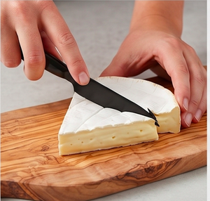 Stainless Steel <b>Cheese</b> Spatula <b>Set</b> With Sleek Black Finishing Elegant Cutlery For Wedding Home And Restaurant Serving - Product Image 6