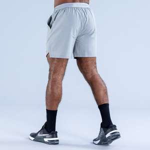 Best Selling OEM Custom Logo Storm Grey Men’s Shorts Premium Quality Gym Running Shorts Elastic Waist Band Men's Gym Shorts - Product Image 6