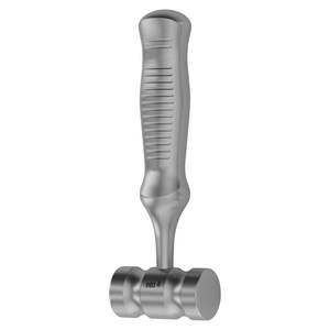 Maillet manuel allemand en acier inoxydable 660g avec tête en caoutchouc, poignée ergonomique, instruments chirurgicaux orthopédiques pour os par Dentavex - Product Image 2