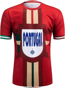Maillot de sport pour homme inspiré du patrimoine, 100 % coton, tricoté, imprimé, tissu écologique respirant pour la performance - Product Image 3