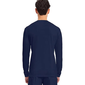 Sous-vêtements médicaux pour hommes avec logo personnalisé, sous-vêtements d'infirmière, vente en gros de chemises à manches longues pour hôpital, hauts médicaux - Product Image 4