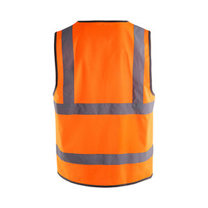 Best Selling Safety Reflective Tape Clothing Vest Construction Outdoor Activity Use Traffic Worker Safety Working Vest - Product Image 4