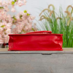 Bolso de Hombro de Cuero Genuino con Diseño Bohemio Vintage de Lujo en Rojo, con Pelo de Vaca, Estilo Tote, Bandolera y Borlas para Mujer - Product Image 2