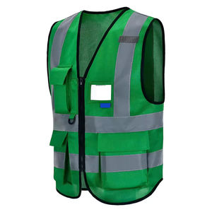 เสื้อกั๊กนิรภัยแบบสะท้อนแสงคุณภาพสูง ผลิตตามแบบ OEM สไตล์ใหม่ สำหรับงานก่อสร้าง - Product Image 6