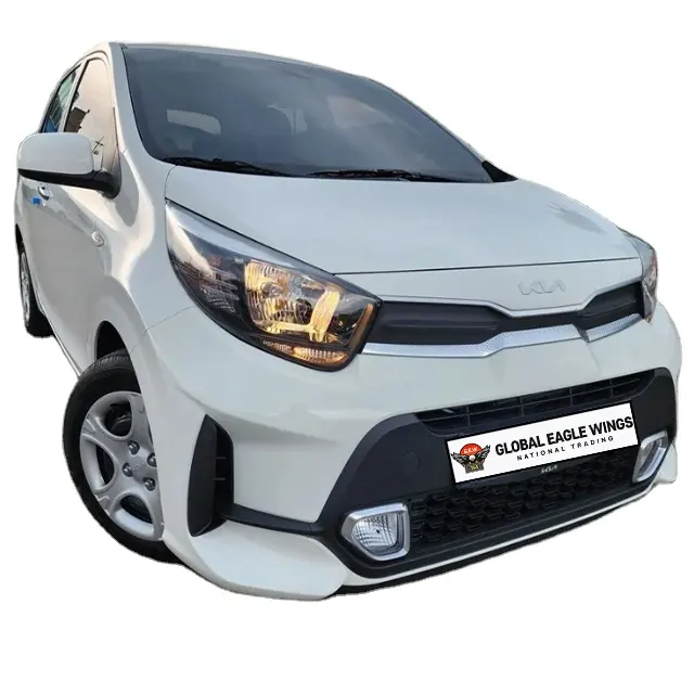 Mobil bekas Kia Picanto pagi putih 2023 mobil bekas Korea untuk dijual dengan jarak tempuh rendah dan kondisi baik