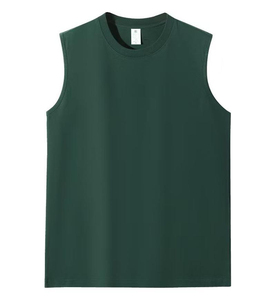 Camiseta Deportiva sin Mangas para Hombre con Logotipo Personalizado, Transpirable, Ecológica, de Secado Rápido, 100% Algodón, para Entrenamiento Atlético - Product Image 2