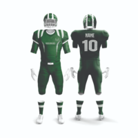 Uniformes de Fútbol Americano Personalizados de la Mejor Calidad, Uniformes Transpirables Sublimados Hechos en Pakistán, Venta al Por Mayor de Fabricantes