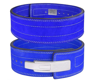 White Adjustable Waist Support Belt with Buckle Closure for Weight Lifting and Strength Training Unisex Breathable Design - Product Image 5