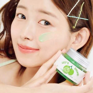 Crème de soin coréenne K-Beauty Juicy Lab Let's Shine Shine Muscat Jam Cream 80ml Fabriquée en Corée Acide hyaluronique - Product Image 1