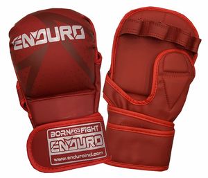 ถุงมือ MMA คุณภาพสูงสำหรับการฝึกซ้อม พร้อมสายรัดแบบ Hook and Loop ระบายอากาศได้ดี สายรัดข้อมือปรับได้ น้ำหนักเบา เหมาะสำหรับการฝึกซ้อมในยิม - Product Image 3