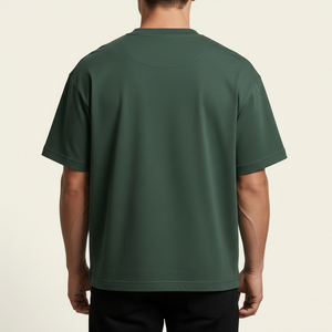 Premium Blank Cotton T <b>Shirt</b> <b>Men</b> Heavyweight Oversized Crew Neck Private Label Manufacturer - Product Image 2