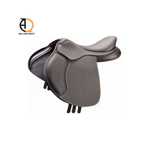 Selle d'équitation pour dressage, selle anglaise en cuir véritable, selle de saut d'obstacles au meilleur prix - Product Image 2