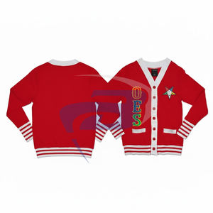 Suéter Cárdigan de la Orden de la Estrella del Este OES - Product Image 1