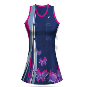 Uniformes de Netball al por Mayor, Diseño Nuevo, Personalizados, Producción Profesional, Uniformes Deportivos Ajustados para Mujer - Product Image 5