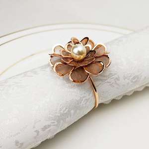 Anneaux de serviette haut de gamme décoratifs pour restaurants, hôtels et tables de luxe à domicile - Product Image 2