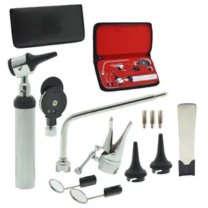 Besserer Preis VETERINARY Medical HNO Diagnostic Tragbares Glasfaser-Otoskop OPTHAL MOSCOPE SET HOCHWERTIGE DEUTSCHE STANDERDS