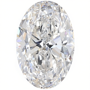 Diamant non monté certifié IGI 9.01 ovale VS1, diamant cultivé neuf - Product Image 2