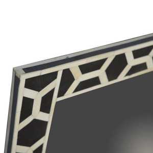 Art Deco <b>Rectangle</b> <b>Wall</b> <b>Mirror</b> With Geometric Bone Inlay Design Handmade Wood Frame Decorative Home Accent <b>mirror</b> Customized - Product Image 4