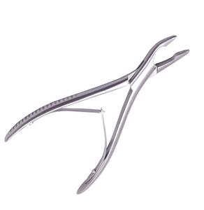 Rongeur nasal Mead Bone 14,5 cm à extrémité ronde courbée 5 mm en acier inoxydable allemand, instruments de chirurgie générale manuels - Product Image 4