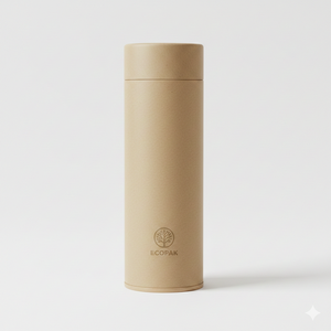 Tubes en papier cylindriques jetables, recyclables, écologiques, sur mesure, avec fermeture magnétique, pour l'emballage alimentaire, cadeaux et industriel - Product Image 6