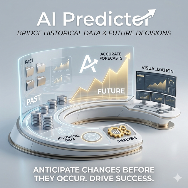 AI-Powered Time Series Forecasting Software for Industrial Intelligence | AI Predictor – OEM Available
