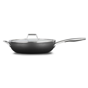 Round Cast Iron Frying <b>Pan</b> With Dual <b>Handles</b> Durable Minimalist Design For Gas And Induction Cooker Hand Wash Only - Product Image 4