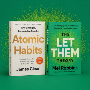 Livre de fiction pour enfants Let Them Theory Atomic Habit James Clear, 13x19CM, impression par sublimation sur papier, vente en gros, personnalisé, stock disponible - Product Image 1