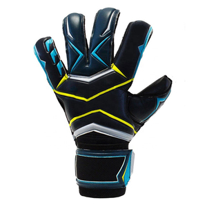 Guantes de Portero de Fútbol Profesionales Unisex AAFZA SOCCER de Cuero Antideslizantes y Elásticos - Edición Más Reciente con Diseño Personalizado - Product Image 1